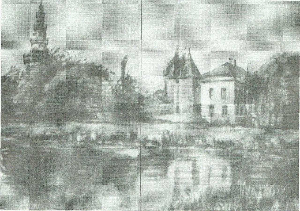 Louis Thiebaut: der Schlossteich.