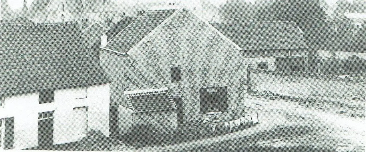 Nog een zicht vanuit de Buekenhout- en de Stationsstraat, omstreeks 1930.