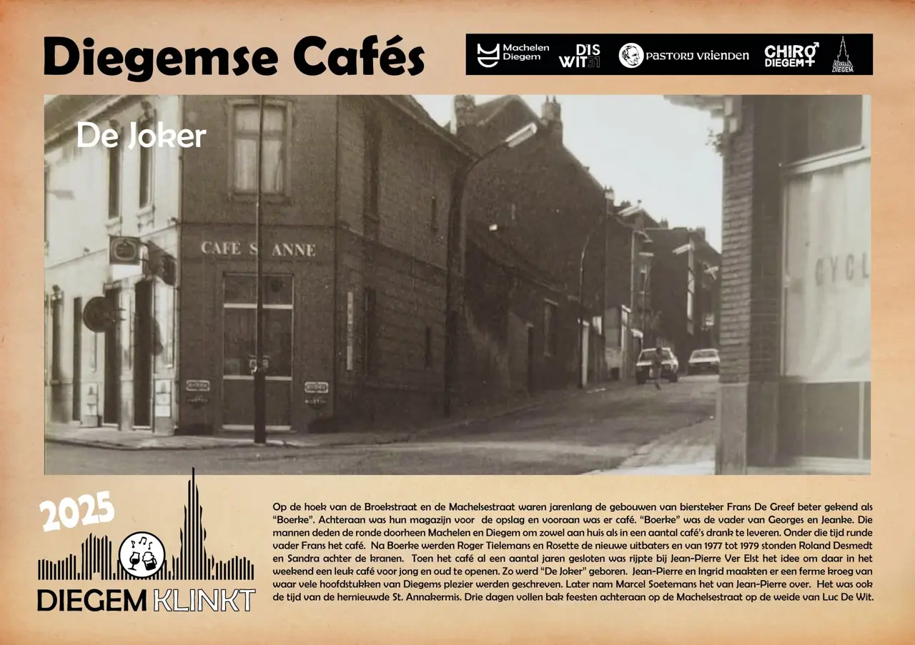 Diegemer Cafés: De Joker (Tafel Diegem Klinkt 2025).