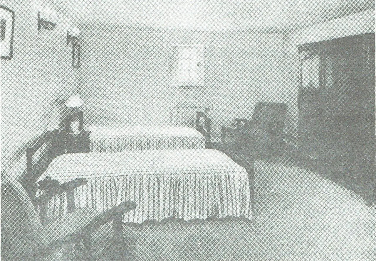 Ein Schlafzimmer.