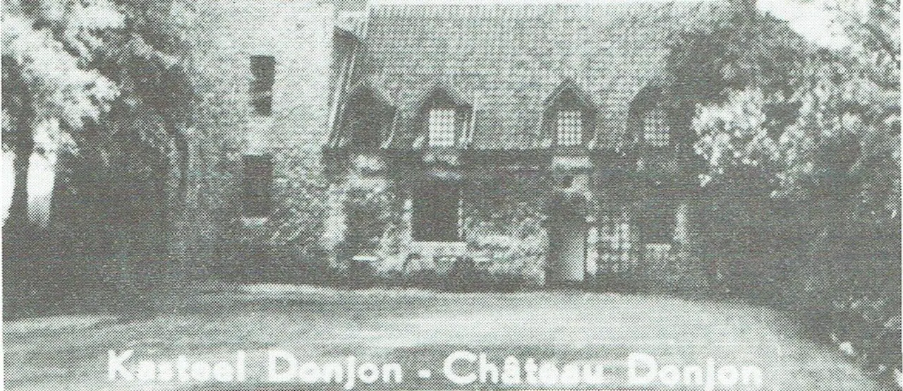 Der Donjon um 1930.
