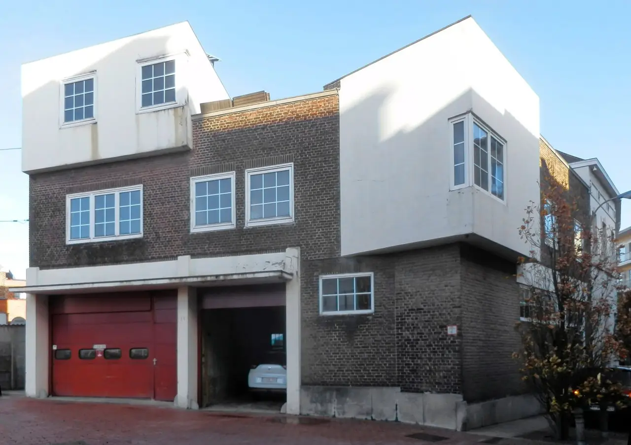 The Cubist House on the Oude Haachtsesteenweg today.