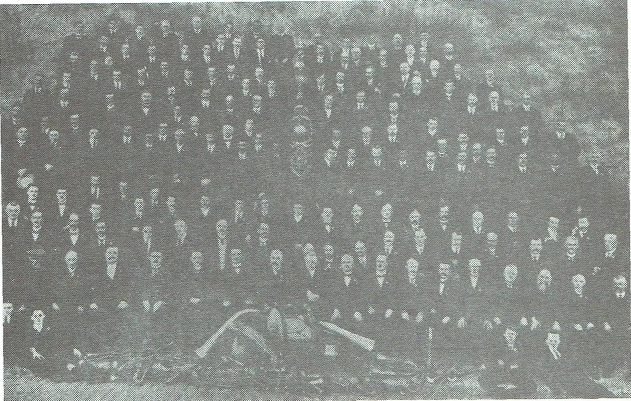 De Koninklijke Fanfare van Diegem in 1929.