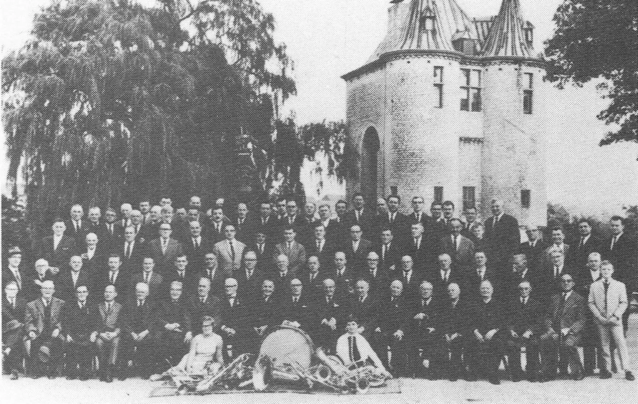 Het eeuwfeest van de Koninklijke Fanfare van Diegem (1967).