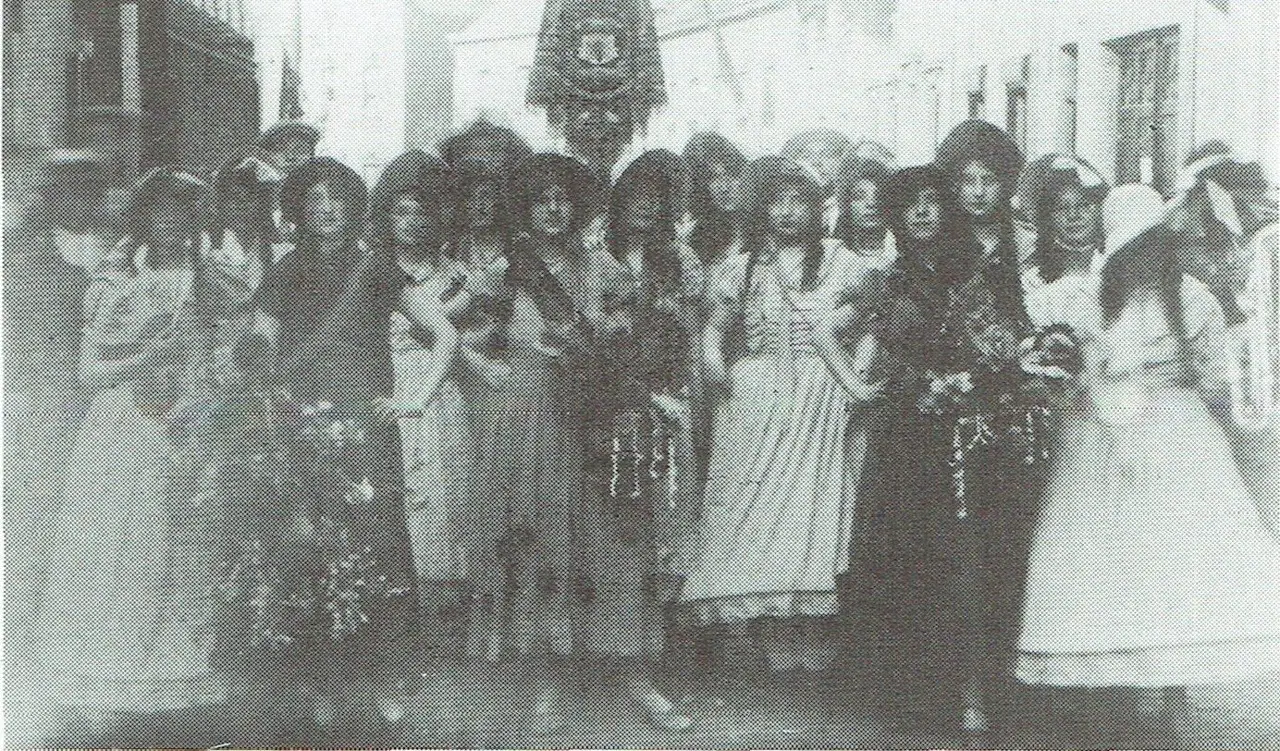 De Eendracht bij de viering van honderd jaar België (1930).