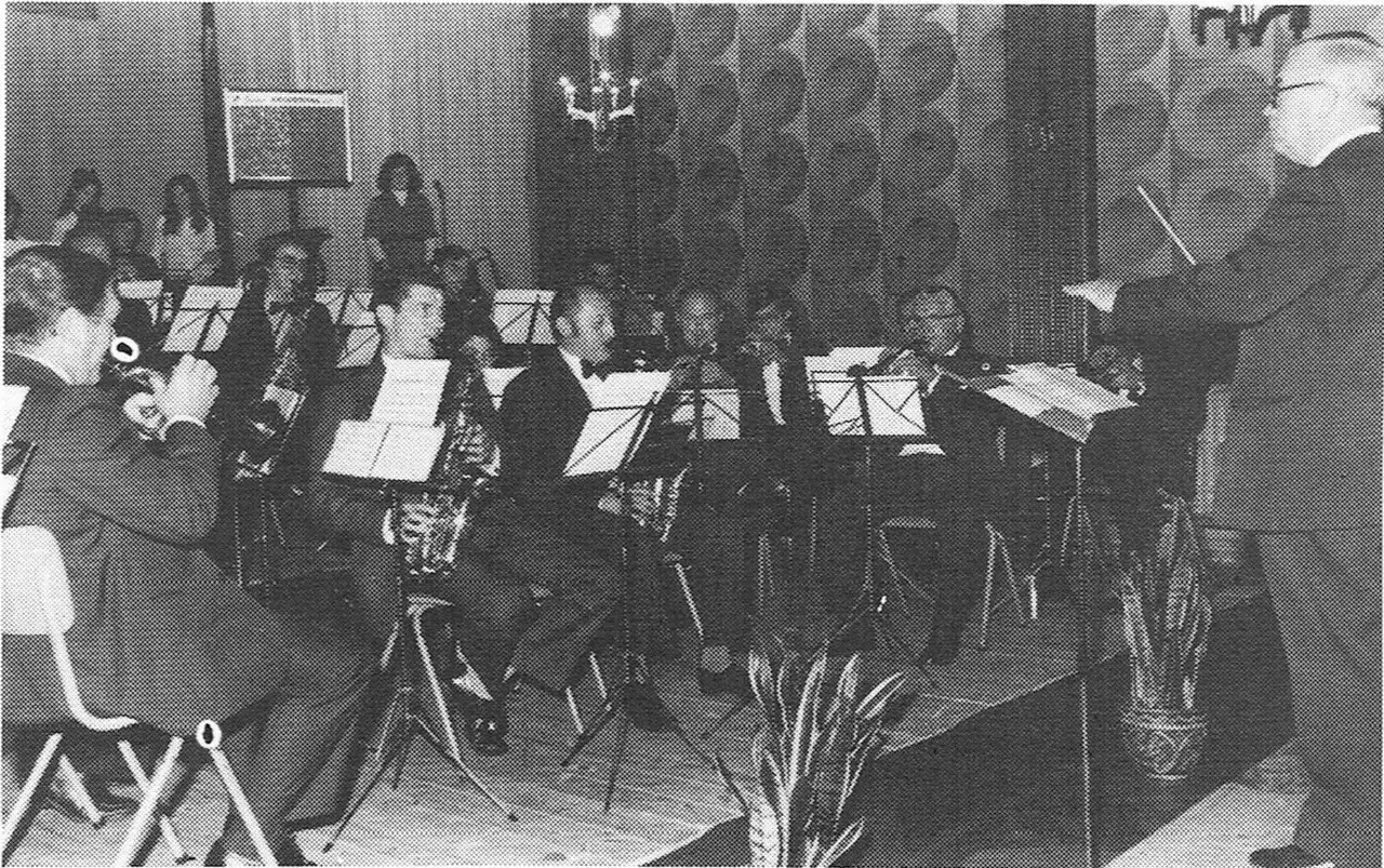 Slotconcert na het jubeljaar 1976 van De Eendracht.