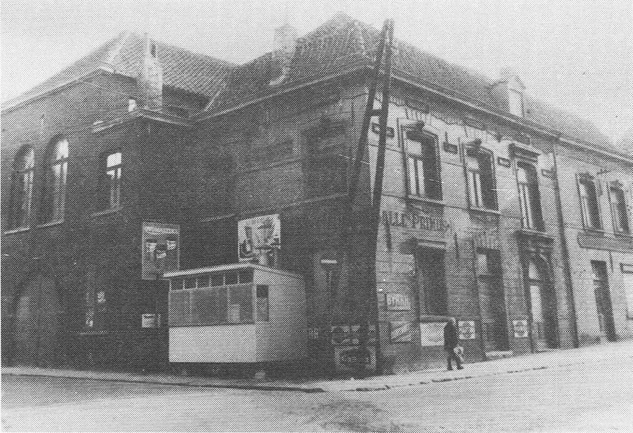 Der frühere Saal Primus, Ecke Kerkstraat und Haachtsesteenweg.