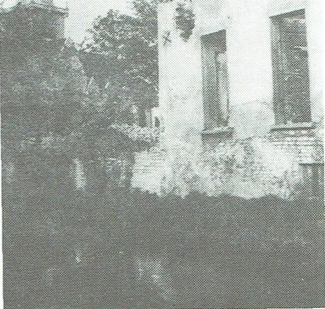 Na de brand van 1945.