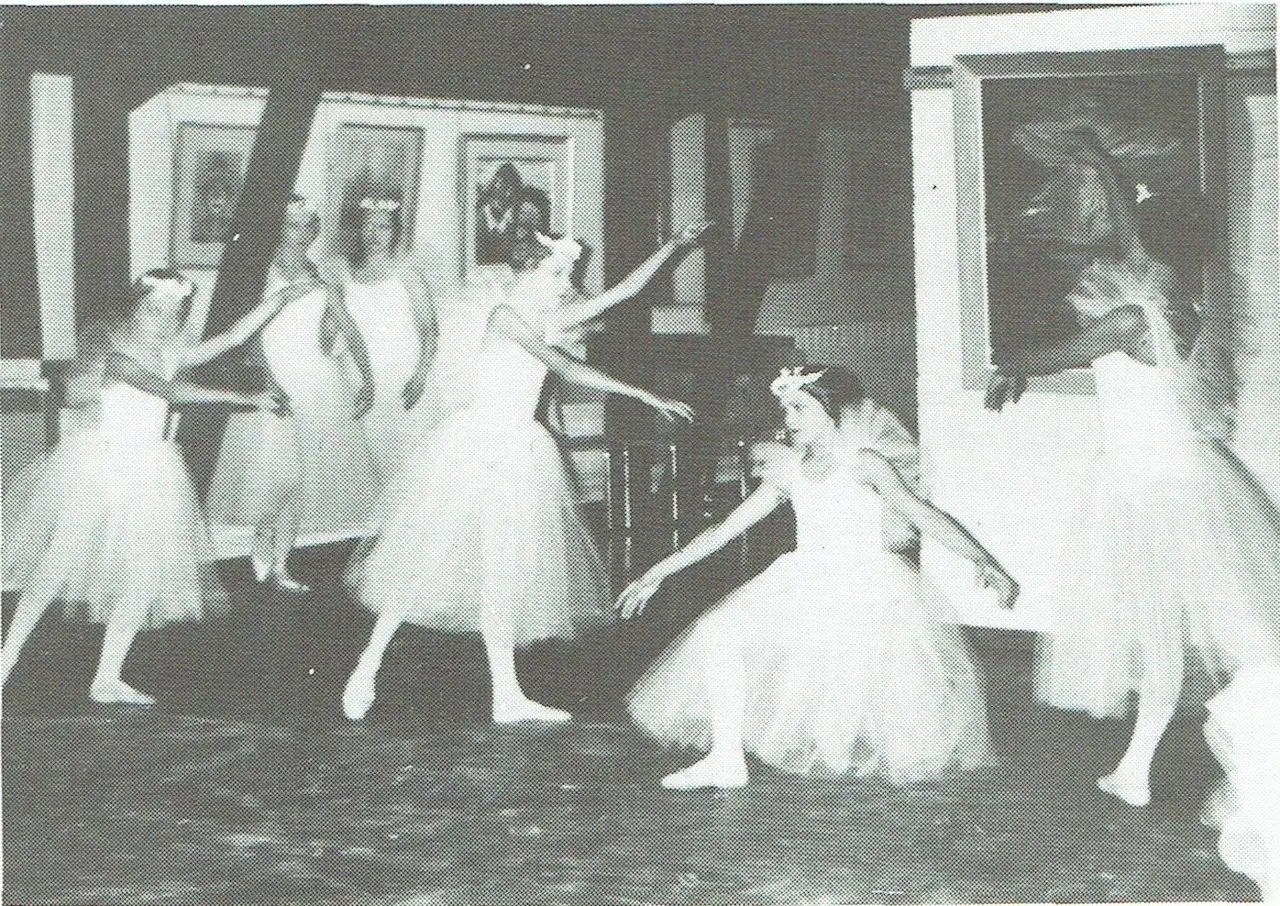 Balletgroep Apoteose uit Muizen op de cultuurzolder (1972).