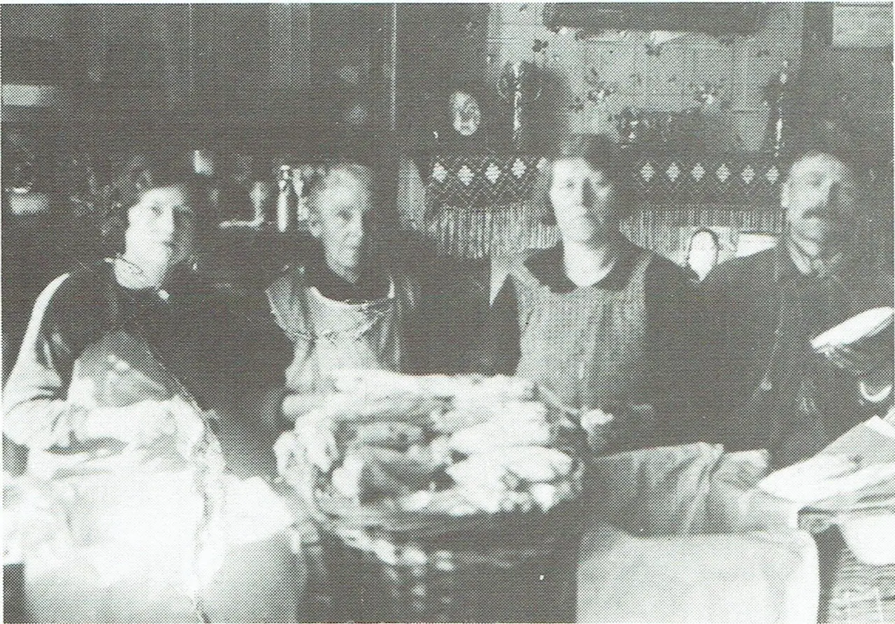 Witloof kuisen bij August De Créé op Diegem-Lo (1931).
