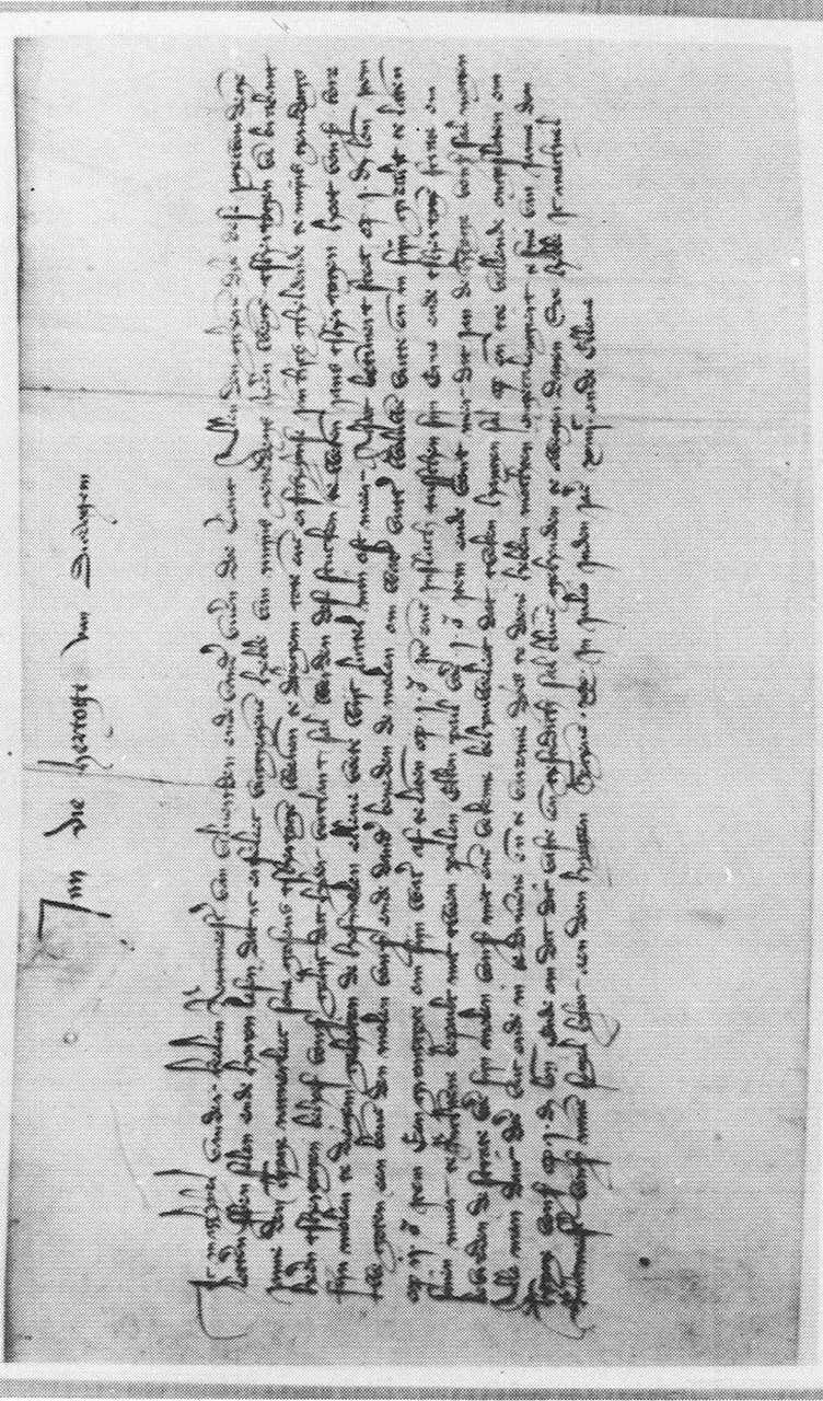 Pachtvertrag mit Jan die Hertoge van Diedegem (20. Juli 1411).