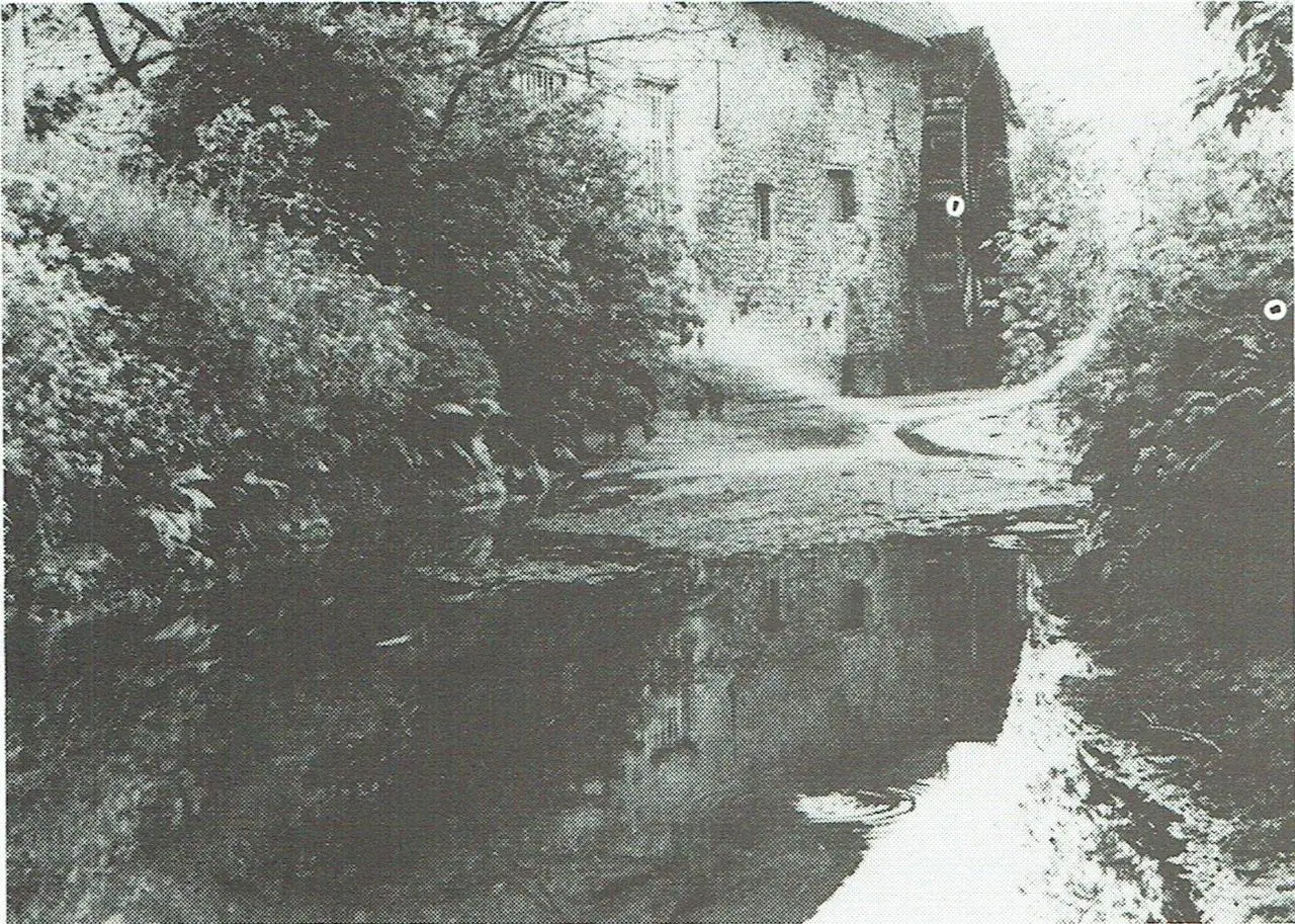 Die Woluwe an der Duivenmolen.