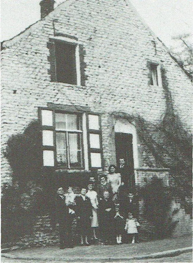 Diegem hat natürlich eine Molenstraat, eine Mühlenstraße (Haus der Familie De Greef).