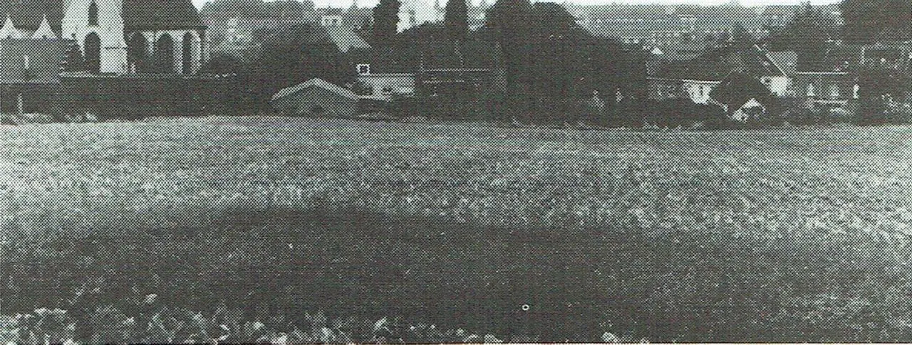 Het Kerkveld, waarvoor in 1980 een bijzonder plan van aanleg bestond.