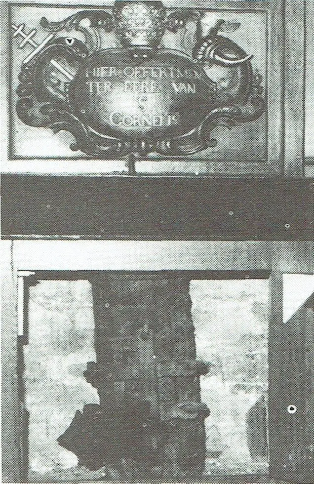 ‘Hier offert men ter eere van S. Cornelis’.