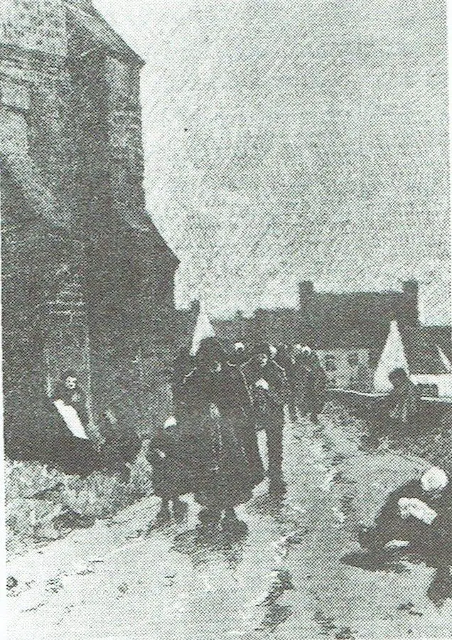 Decaux: En pèlerinage (1886).