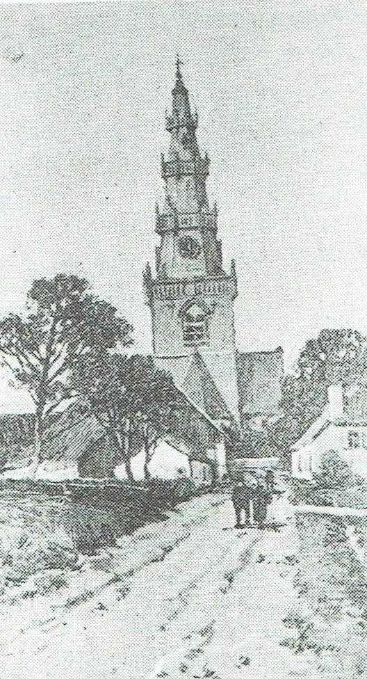 H. Cassiers: auf dem Weg zur Kirche.