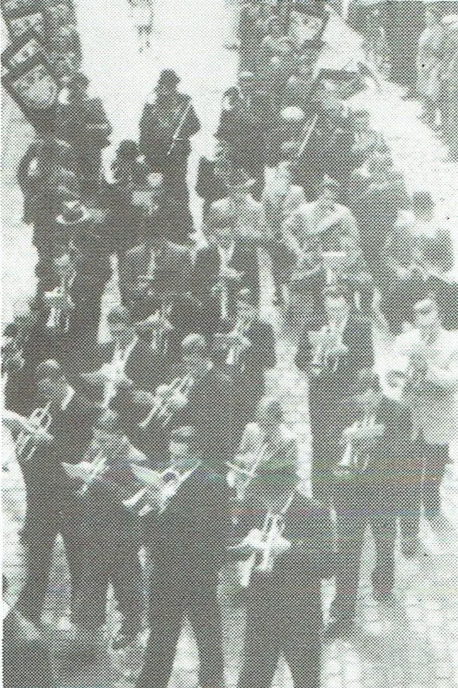 Musik in der Prozession.