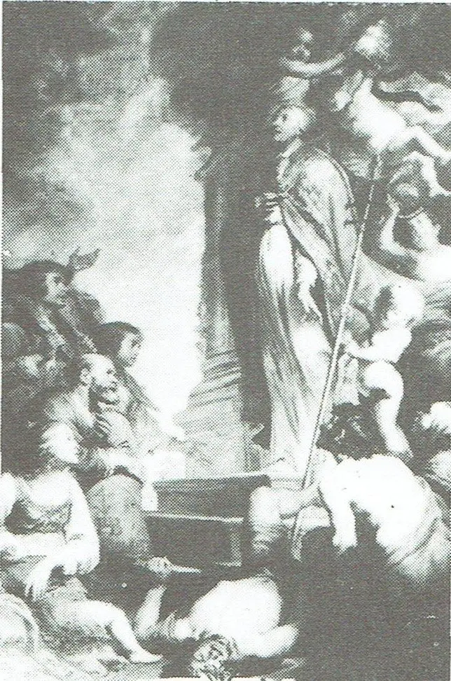 Jan van Houbraecken: Verherrlichung des heiligen Cornelius (1643).