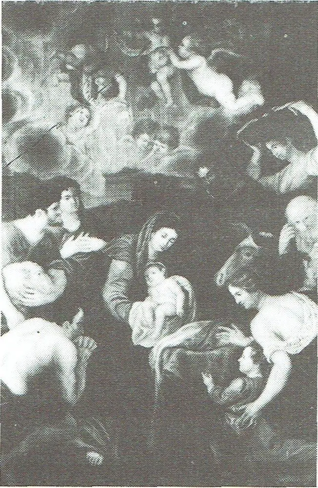 Anbetung der Hirten, Mechelner Arbeit (1803).
