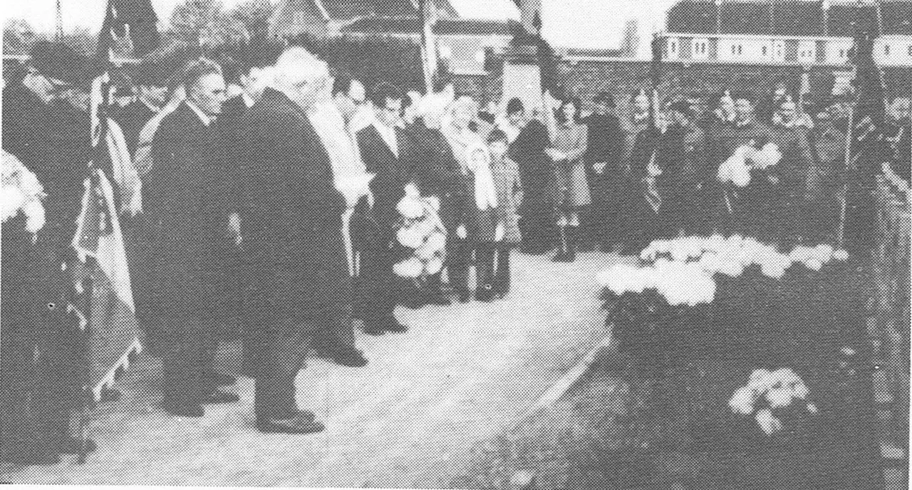 Allerheiligen auf dem Friedhof.