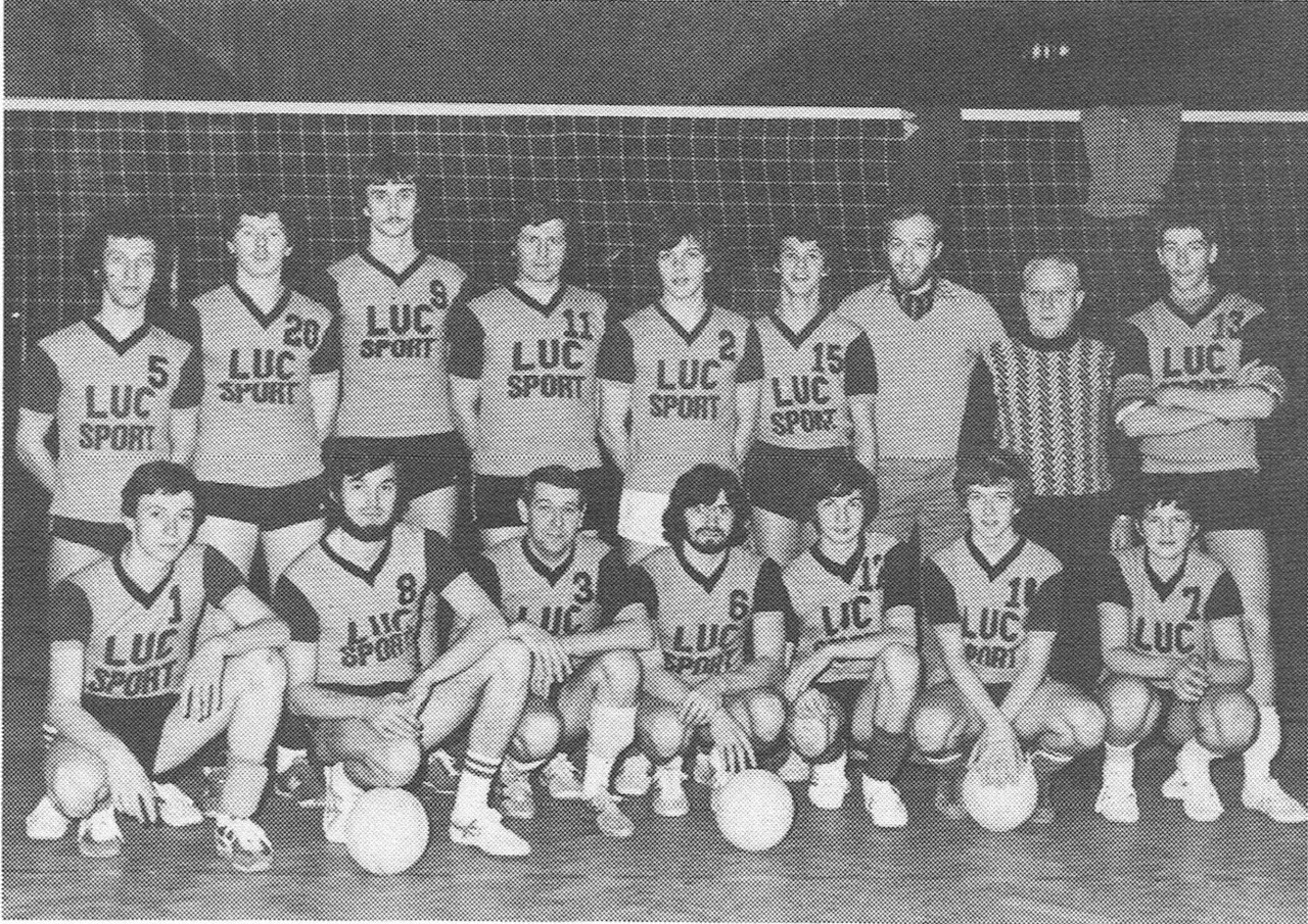 De Sportkring van de gemeenteschool, in tweede regionale Noord (1980).