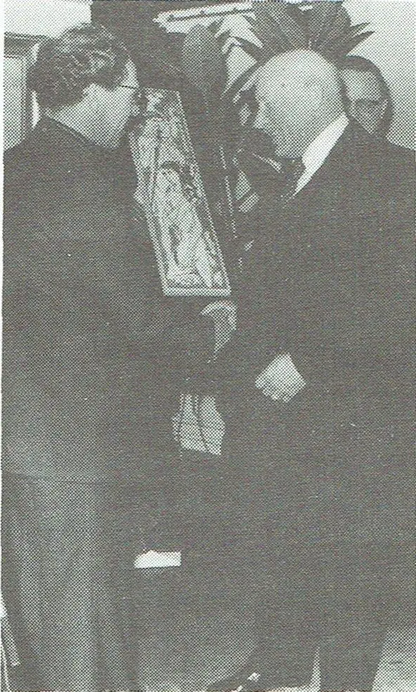 Rik Bourguignon gehuldigd door Clem De Ridder (1977).