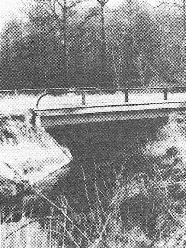 Nieuwe brug over de Woluwe (1930).
